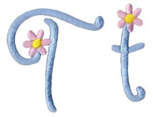 A Daisy Day Alphabet T