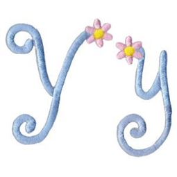 A Daisy Day Alphabet Y