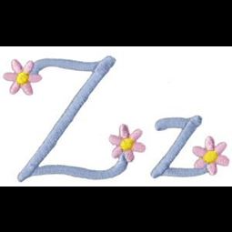 A Daisy Day Alphabet Z