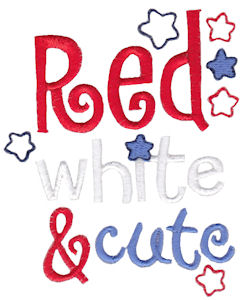 Red White and Cute