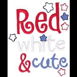 Red White and Cute