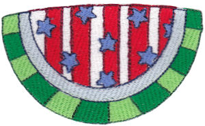 Patriotic Watermelon