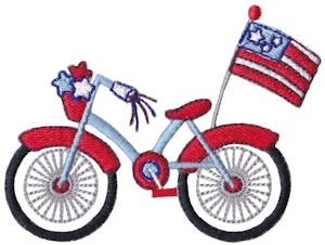 Patriotic Bicycle