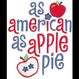 As American As Apple Pie