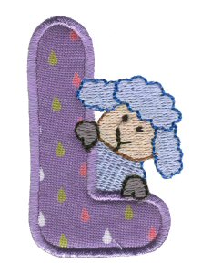 Animal Alphabet Applique l