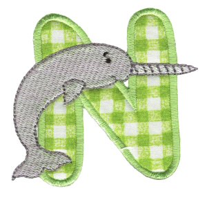 Animal Alphabet Applique n
