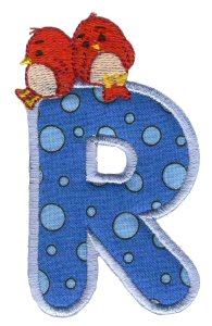 Animal Alphabet Applique r