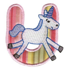 Animal Alphabet Applique u