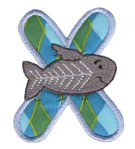 Animal Alphabet Applique x