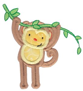 Applique Monkey