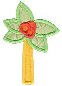 Applique Palm Tree