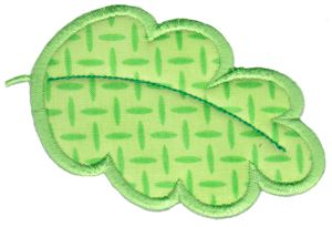 Applique Leaf Scallop