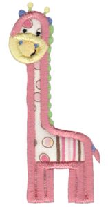 Applique Giraffe
