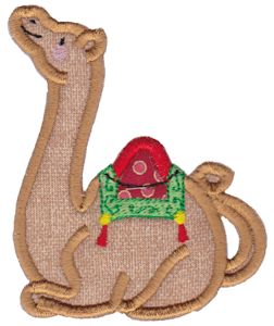 Camel Teapot Applique
