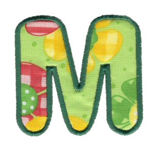 Applique Alphabet 13