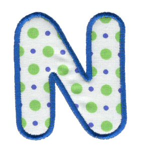 Applique Alphabet 14