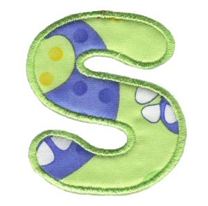 Applique Alphabet 19