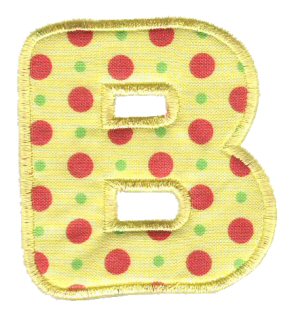 Applique Alphabet 2