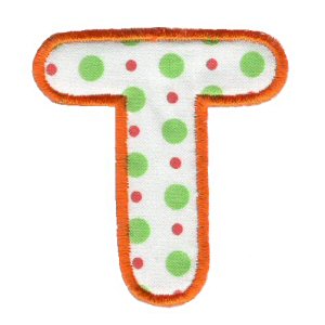 Applique Alphabet 20