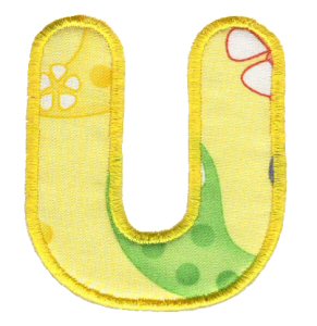 Applique Alphabet 21