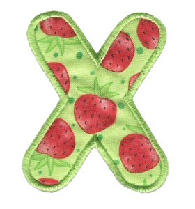 Applique Alphabet 24