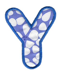 Applique Alphabet 25