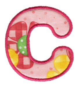 Applique Alphabet 3