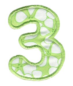 Applique Alphabet 30