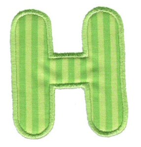 Applique Alphabet 8