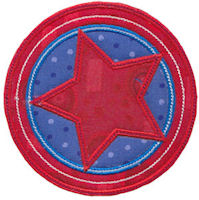 Applique Circle Frames