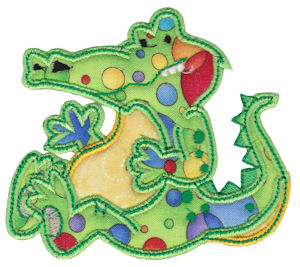 Applique Crocodile