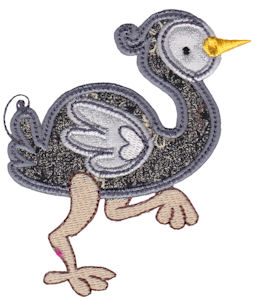 Applique Emu
