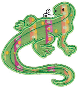 Applique Lizard
