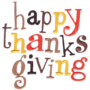 Happy Thanksgiving