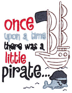 Once Upon A Time There Was A Little Pirate