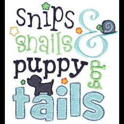 Snips Snails And Puppy Dog Tails