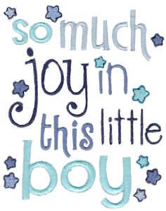 So Much Joy In This Little Boy