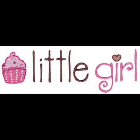 Little Girl Cupcake