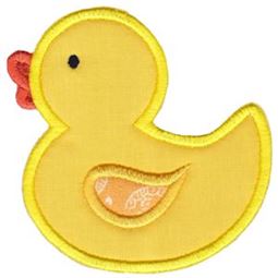Applique Rubber Duck