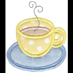 Cup of Tea Applique