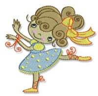 Ballet Embroidery Designs