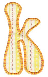 Bellbottom Lower Case k