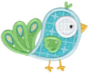 Birds N Bugs Applique 1
