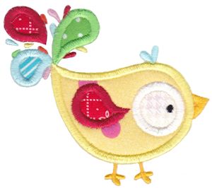 Birds N Bugs Applique 5
