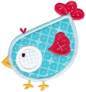 Birds N Bugs Applique 9