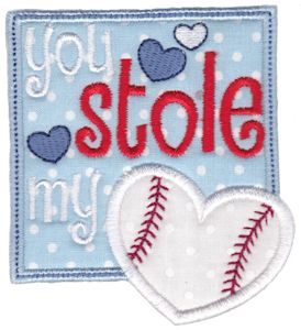 You Stole My Heart Baseball