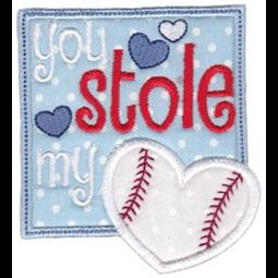 You Stole My Heart Baseball