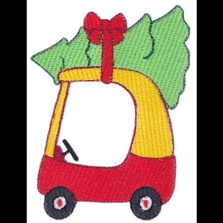 Cozy Coupe Car Filled Stitch