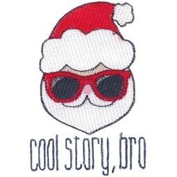 Santa Cool Story Bro Filled Stitch