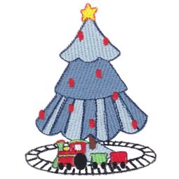 Boys Christmas Tree Filled Stitch